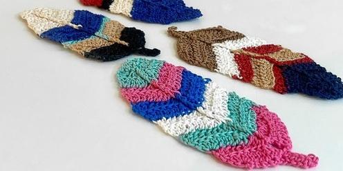 WORKSHOP | Crochet Feather Bookmarks  with Ana Maria