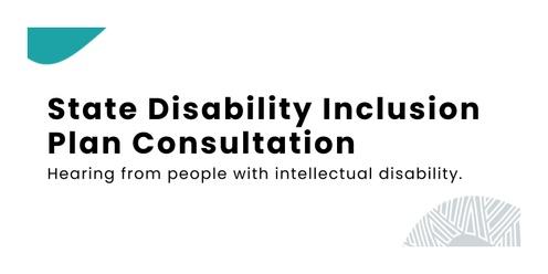 State Disability Inclusion Plan Consultation