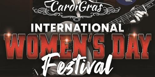 CardiGras International Women's Day Festival