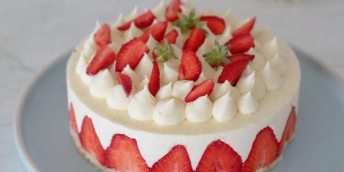 Strawberry and Vanilla Fraisier- Ma Petite Pâtisserie baking class