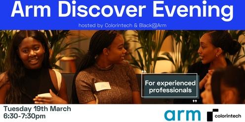 Arm Discover Evening hosted by Colorintech & Black@Arm