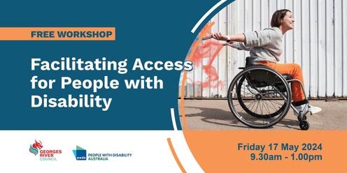 Facilitating Access for People with Disability Workshop