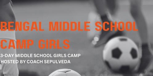 Bengal Middle School Camp Girls