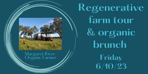 Regenerative farm tour with organic brunch