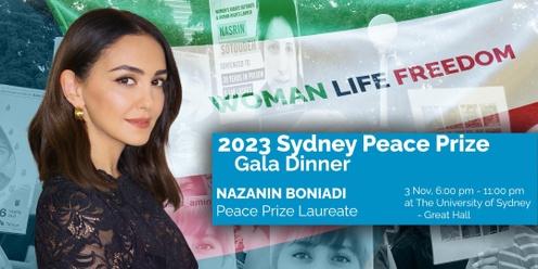 2023 Sydney Peace Prize Gala Dinner