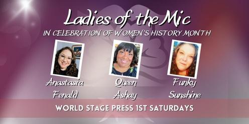 World Stage Press 1st Saturdays: Ladies of the Mic
