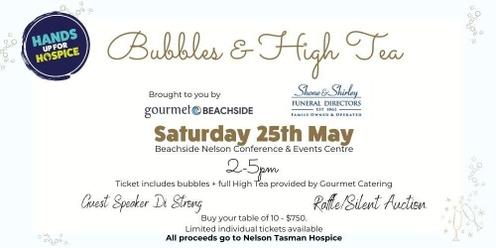 Bubbles & High Tea for Hospice brought to you by Gourmet Catering and Shone & Shirley 