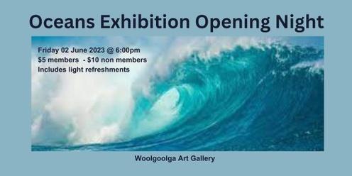 Oceans Exhibition Opening Friday 02 June 2023