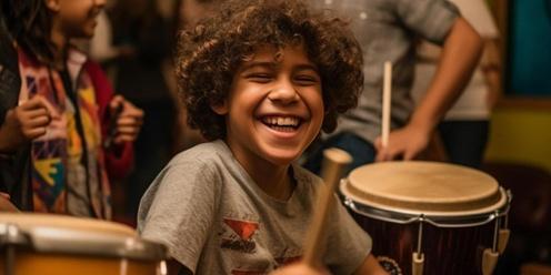 Drumming Workshop with Coco Sounds - Ages 4-7