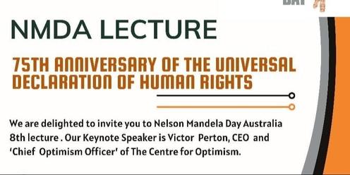 Nelson Mandela Day Australia 75th Anniversary of the Universal Declaration of Human Rights