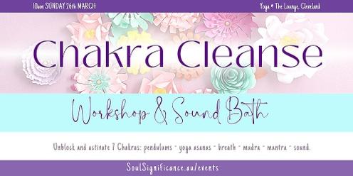 Chakra Cleanse Workshop & Sound Bath (Cleveland)
