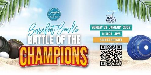 Barefoot Bowls Battle of the Champions