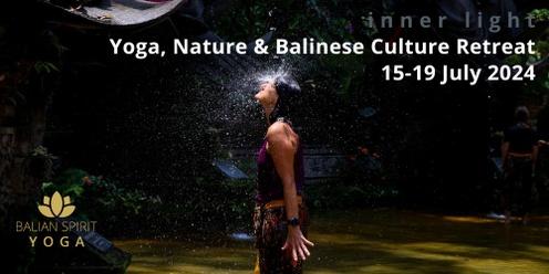Yoga, Nature & Balinese Culture Retreat with Nicky Sudianta July 2024