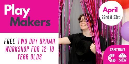 Play Makers Drama Workshop for Ages 12-18 