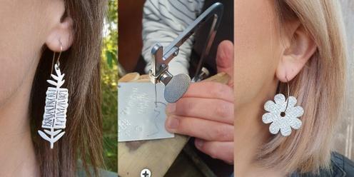 WORKSHOP | Fabricate Textured Flower Earrings with Jemica Ostrofski | 3 Jun 2023