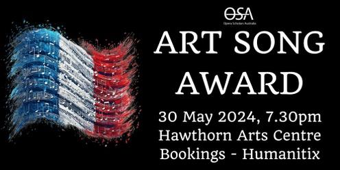 OSA's 2024 Art Song Competition Final