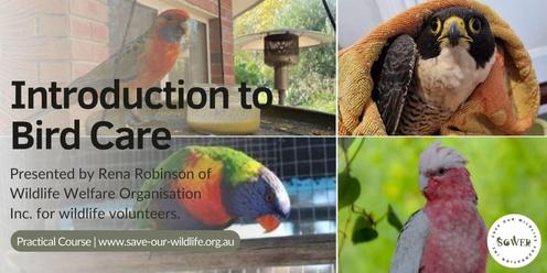 Introduction to Bird Care presented by Rena Robinson
