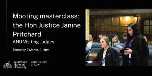 Mooting masterclass: the Hon Justice Janine Pritchard