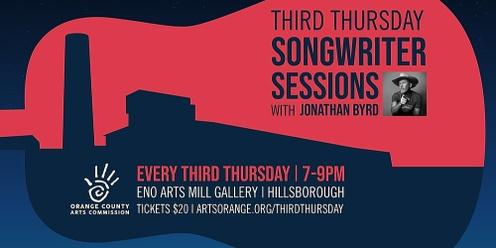 CANCELLED: Third Thursday Songwriter Sessions with Jonathan Byrd