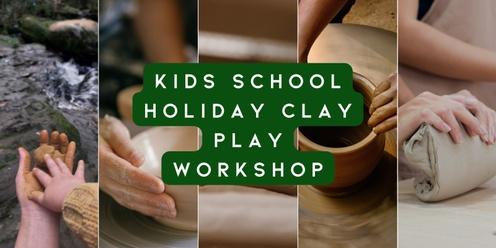 Kids clay play workshop