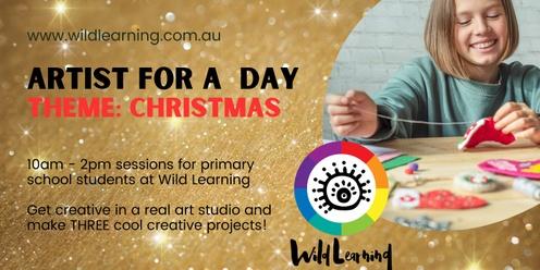 Kids! Be an Artist for a Day - CHRISTMAS