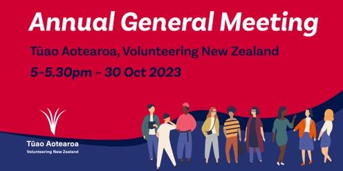 Volunteering New Zealand AGM