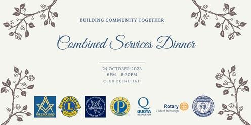 Combined Services Dinner October 2023