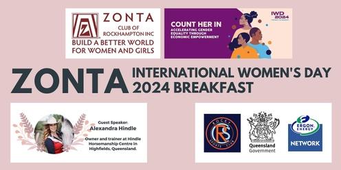 Zonta Rockhampton International Women's Day Breakfast