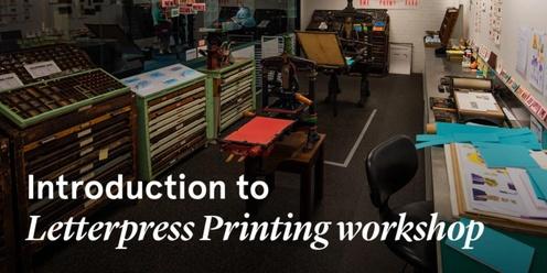 Sydney Rare Book Week | Introduction to Letterpress Printing workshop (afternoon)