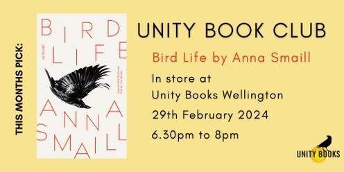 Unity Book Club February 2024: Bird Life by Anna Smaill 