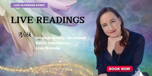 Live Readings with Lisa Brandis - Perth