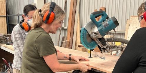 WOMEN ONLY Introduction to Carpentry - Make a Book Shelf 