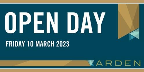Arden Anglican School Open Day 2023 - Secondary Campus only