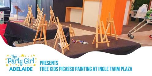 🎨 FREE Little Picasso Workshop at Ingle Farm Plaza April School Holidays 🎨