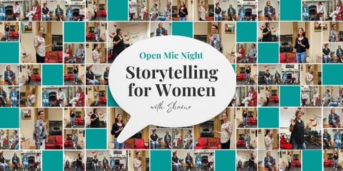 Open Mic Night Storytelling for Women