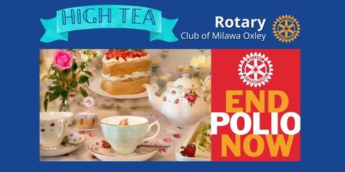 Rotary Club of Milawa Oxley - High Tea Fundraiser