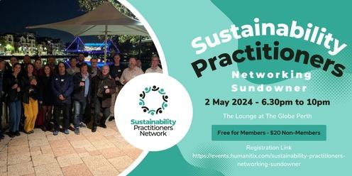 Sustainability Practitioners Networking Sundowner