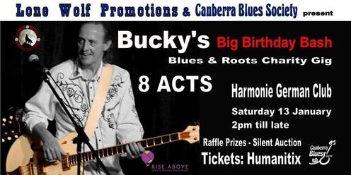 Bucky's Big Birthday Bash Blues & Roots Charity Fundraiser 2024