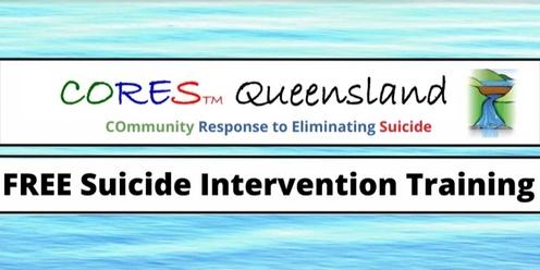 FREE CORES Community Suicide Intervention Training (Proserpine)