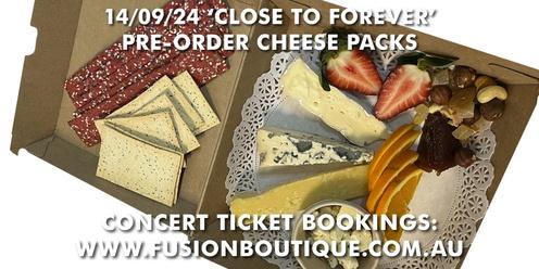 BAROQUE pre-order CHEESE PACK for the "Close to Forever" concert