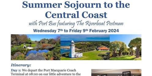 Summer Sojourn to the Central Coast