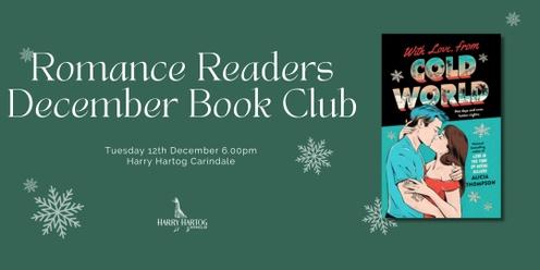 Romance Readers December Book Club
