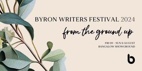 Byron Writers Festival Passes 2024