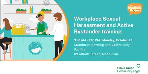 Workplace Sexual Harassment and Active Bystander Training - Mandurah