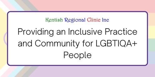 Providing an Inclusive Practice and Community for LGBTIQA+ People| Deloraine