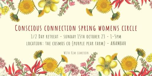 Conscious Connection Spring Women's Circle - 1/2 Day Retreat