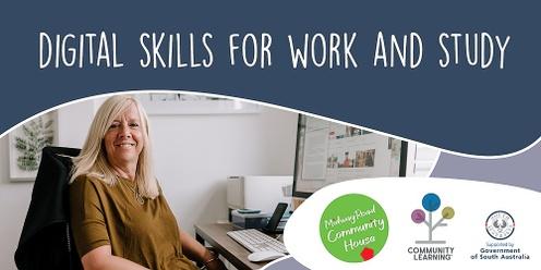 Digital Skills for Work and Study | Elizabeth East