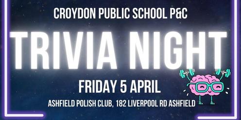 Croydon Public School P&C Trivia Night 2024