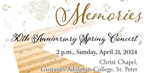 Mankato Area Youth Choir Spring Concert - 30th Anniversary Concert