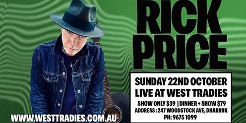 Rick Price LIVE at West Tradies